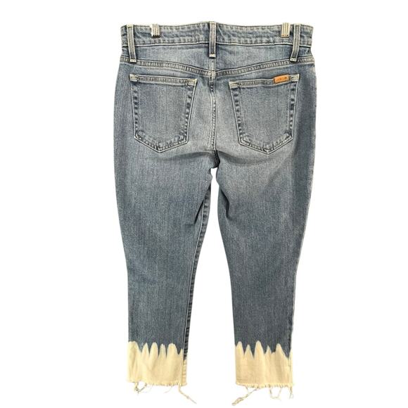 Joes Icon Ankle Sigourney Jeans Womens 28 Blue Dip Dye Skinny Stretch Boho Chic - Picture 6 of 16